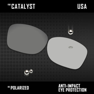 Anti Scratch Polarized Replacement Lenses for-Oakley Catalyst OO9272 Options