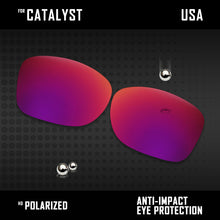 Load image into Gallery viewer, Anti Scratch Polarized Replacement Lenses for-Oakley Catalyst OO9272 Options