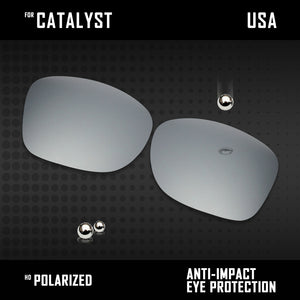 Anti Scratch Polarized Replacement Lenses for-Oakley Catalyst OO9272 Options