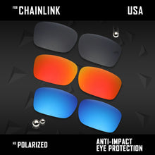 Load image into Gallery viewer, Anti Scratch Polarized Replacement Lenses for-Oakley Chainlink OO9247 Options