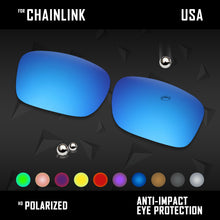 Anti Scratch Polarized Replacement Lenses for-Oakley Chainlink OO9247 Options