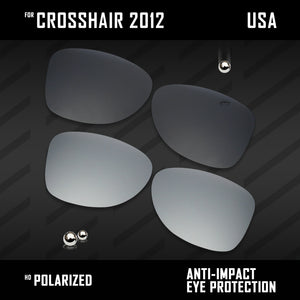 Anti Scratch Polarized Replacement Lenses for-Oakley Crosshair 2012 OO4060 Opt