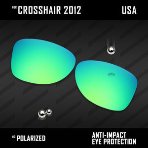 Anti Scratch Polarized Replacement Lenses for-Oakley Crosshair 2012 OO4060 Opt