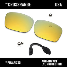 Load image into Gallery viewer, Anti Scratch Polarized Replacement Lens &amp; Nose Pads for-Oakley Crossrange OO9361