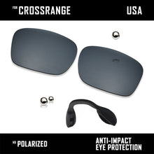 Load image into Gallery viewer, Anti Scratch Polarized Replacement Lens &amp; Nose Pads for-Oakley Crossrange OO9361