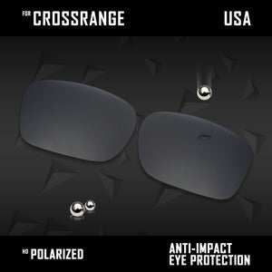 Anti Scratch Polarized Replacement Lenses for-Oakley Crossrange OO9361 Options