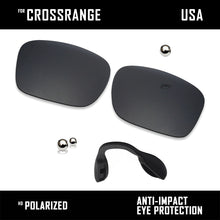 Load image into Gallery viewer, Anti Scratch Polarized Replacement Lens &amp; Nose Pads for-Oakley Crossrange OO9361