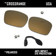 Load image into Gallery viewer, Anti Scratch Polarized Replacement Lens &amp; Nose Pads for-Oakley Crossrange OO9361