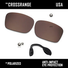 Load image into Gallery viewer, Anti Scratch Polarized Replacement Lens &amp; Nose Pads for-Oakley Crossrange OO9361