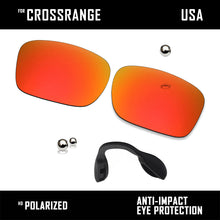 Load image into Gallery viewer, Anti Scratch Polarized Replacement Lens &amp; Nose Pads for-Oakley Crossrange OO9361