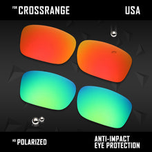 Load image into Gallery viewer, Anti Scratch Polarized Replacement Lenses for-Oakley Crossrange OO9361 Options