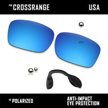 Load image into Gallery viewer, Anti Scratch Polarized Replacement Lens &amp; Nose Pads for-Oakley Crossrange OO9361