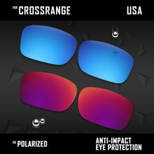 Load image into Gallery viewer, Anti Scratch Polarized Replacement Lenses for-Oakley Crossrange OO9361 Options