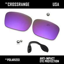 Load image into Gallery viewer, Anti Scratch Polarized Replacement Lens &amp; Nose Pads for-Oakley Crossrange OO9361