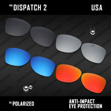 Load image into Gallery viewer, Anti Scratch Polarized Replacement Lenses for-Oakley Dispatch 2 OO9150 Options