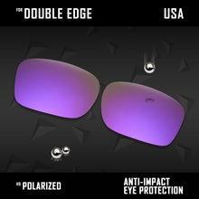 Load image into Gallery viewer, Anti Scratch Polarized Replacement Lenses for-Oakley Double Edge OO9380 Options