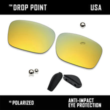 Load image into Gallery viewer, Anti Scratch Polarized Replacement Lens &amp; Nose Pads for-Oakley Drop Point OO9367