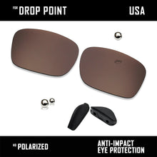 Load image into Gallery viewer, Anti Scratch Polarized Replacement Lens &amp; Nose Pads for-Oakley Drop Point OO9367