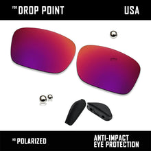 Load image into Gallery viewer, Anti Scratch Polarized Replacement Lens &amp; Nose Pads for-Oakley Drop Point OO9367