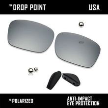 Load image into Gallery viewer, Anti Scratch Polarized Replacement Lens &amp; Nose Pads for-Oakley Drop Point OO9367