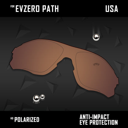 Anti Scratch Polarized Replacement Lenses for-Oakley EVZero Path OO9313 Options