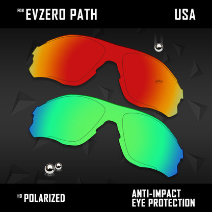Anti Scratch Polarized Replacement Lenses for-Oakley EVZero Path OO9313 Options