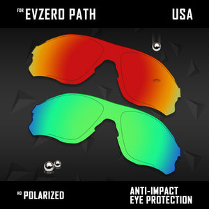 Anti Scratch Polarized Replacement Lenses for-Oakley EVZero Path OO9313 Options