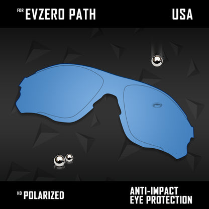 Anti Scratch Polarized Replacement Lenses for-Oakley EVZero Path OO9313 Options