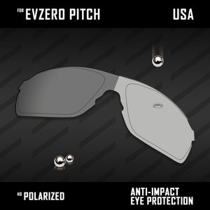 Anti Scratch Polarized Replacement Lenses for-Oakley EVZero Pitch OO9383 Options