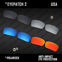 Load image into Gallery viewer, Anti Scratch Polarized Replacement Lenses for-Oakley Eyepatch 2 OO9136 Options