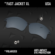 Load image into Gallery viewer, Anti Scratch Polarized Replacement Lenses for-Oakley Fast Jacket XL OO9156 Opt