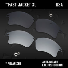 Load image into Gallery viewer, Anti Scratch Polarized Replacement Lenses for-Oakley Fast Jacket XL OO9156 Opt