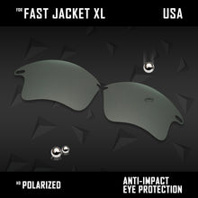 Load image into Gallery viewer, Anti Scratch Polarized Replacement Lenses for-Oakley Fast Jacket XL OO9156 Opt