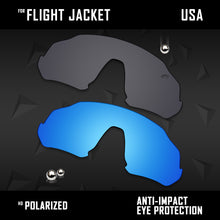 Load image into Gallery viewer, Anti Scratch Polarized Replacement Lenses for-Oakley Flight Jacket OO9401 Opt