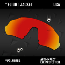 Load image into Gallery viewer, Anti Scratch Polarized Replacement Lenses for-Oakley Flight Jacket OO9401 Opt