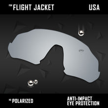 Load image into Gallery viewer, Anti Scratch Polarized Replacement Lenses for-Oakley Flight Jacket OO9401 Opt