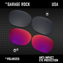Load image into Gallery viewer, Anti Scratch Polarized Replacement Lenses for-Oakley Garage Rock OO9175 Options