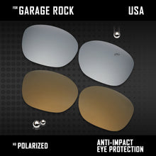 Load image into Gallery viewer, Anti Scratch Polarized Replacement Lenses for-Oakley Garage Rock OO9175 Options