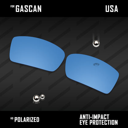 Anti Scratch Polarized Replacement Lenses for-Oakley Gascan OO9014 Options