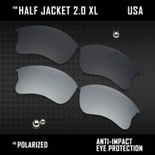 Load image into Gallery viewer, Anti Scratch Polarized Replacement Lens for-Oakley Half Jacket 2.0 XL OO9154 Opt