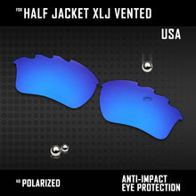 Load image into Gallery viewer, Anti Scratch Polarized Replacement Lenses for-Oakley Half Jacket XLJ Vented Opt