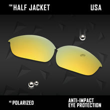 Load image into Gallery viewer, Anti Scratch Polarized Replacement Lenses for-Oakley Half Jacket Options