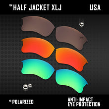 Load image into Gallery viewer, Anti Scratch Polarized Replacement Lenses for-Oakley Half Jacket XLJ Options