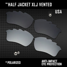 Load image into Gallery viewer, Anti Scratch Polarized Replacement Lenses for-Oakley Half Jacket XLJ Vented Opt