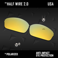 Load image into Gallery viewer, Anti Scratch Polarized Replacement Lenses for-Oakley Half Wire 2.0 Options