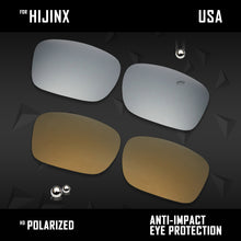 Load image into Gallery viewer, Anti Scratch Polarized Replacement Lenses for-Oakley Hijinx OO9021 Options