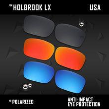 Load image into Gallery viewer, Anti Scratch Polarized Replacement Lenses for-Oakley Holbrook LX OO2048 Options