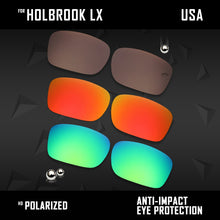 Load image into Gallery viewer, Anti Scratch Polarized Replacement Lenses for-Oakley Holbrook LX OO2048 Options