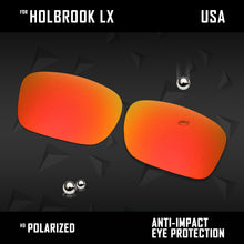 Load image into Gallery viewer, Anti Scratch Polarized Replacement Lenses for-Oakley Holbrook LX OO2048 Options
