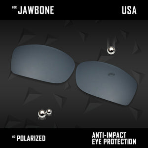 Anti Scratch Polarized Replacement Lenses for-Oakley Jawbone Options